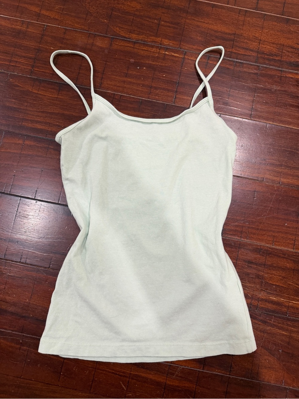 mint color Spaghetti Strap Tank Top
